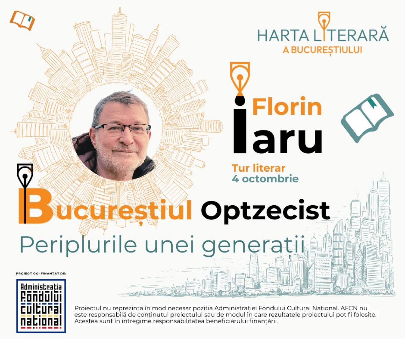 Bucureștiul Optzecist - Tur Literar cu Florin Iaru