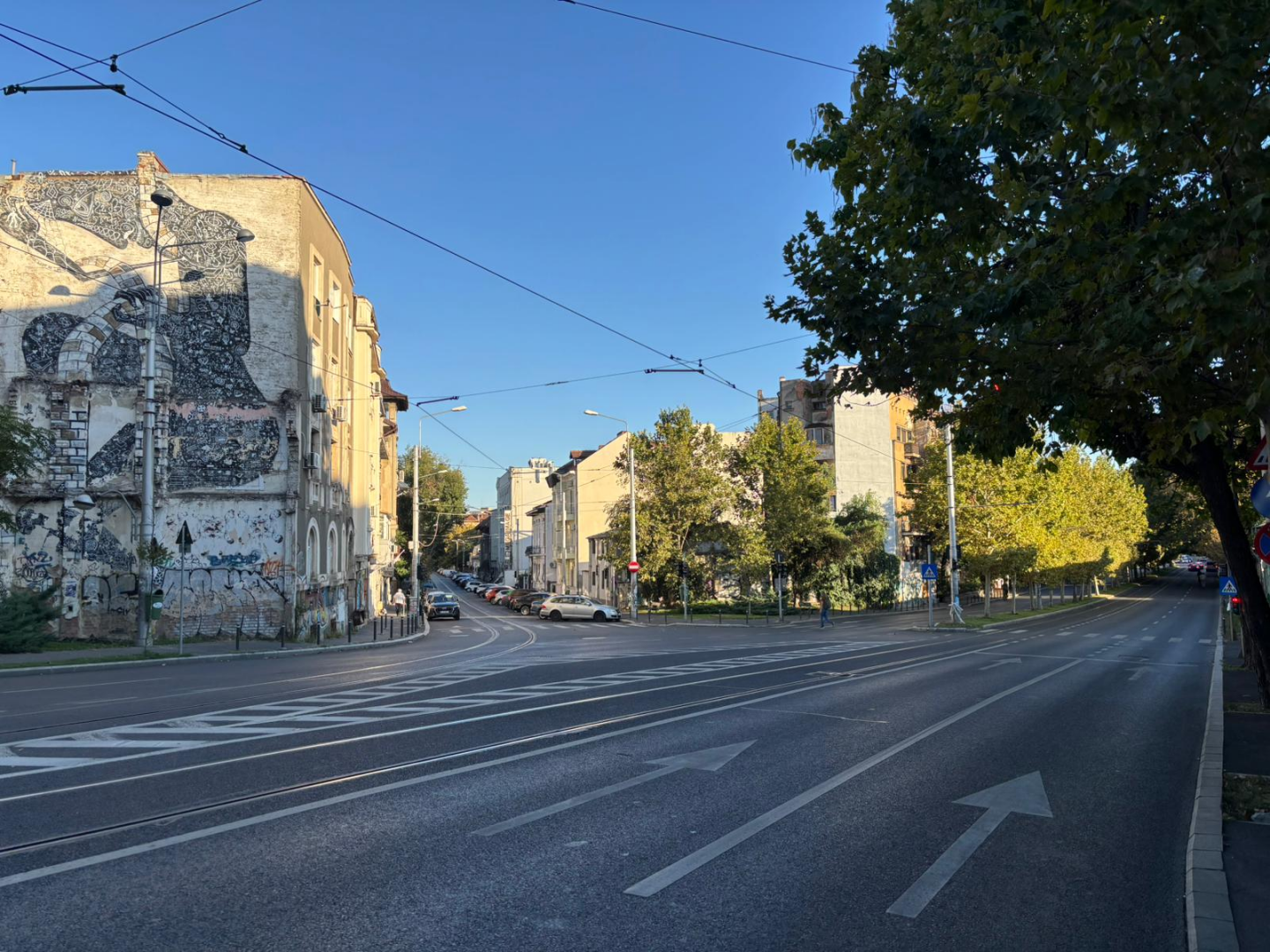 Strada Buzești intersecție cu Strada Grigore Cobălcescu
