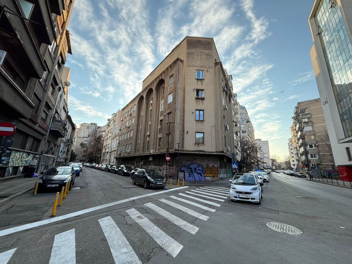 Strada C.A. Rosetti colț cu Strada Vasile Conta