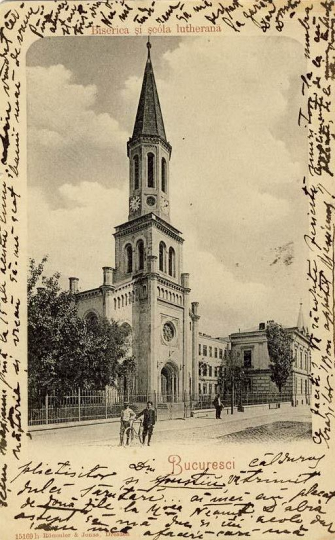 Biserica Luterană și fosta Școală Luterană